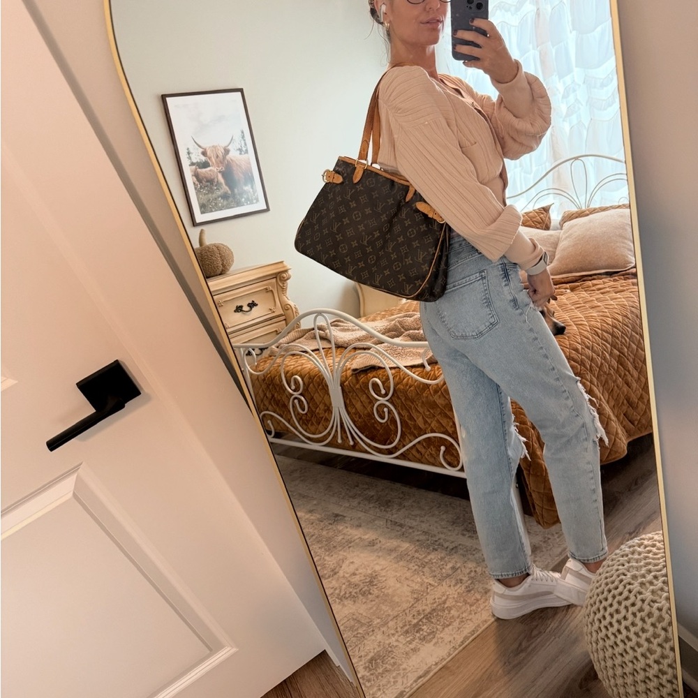 Authentic Louis Vuitton Monogram Shoulder Tote – Vintage